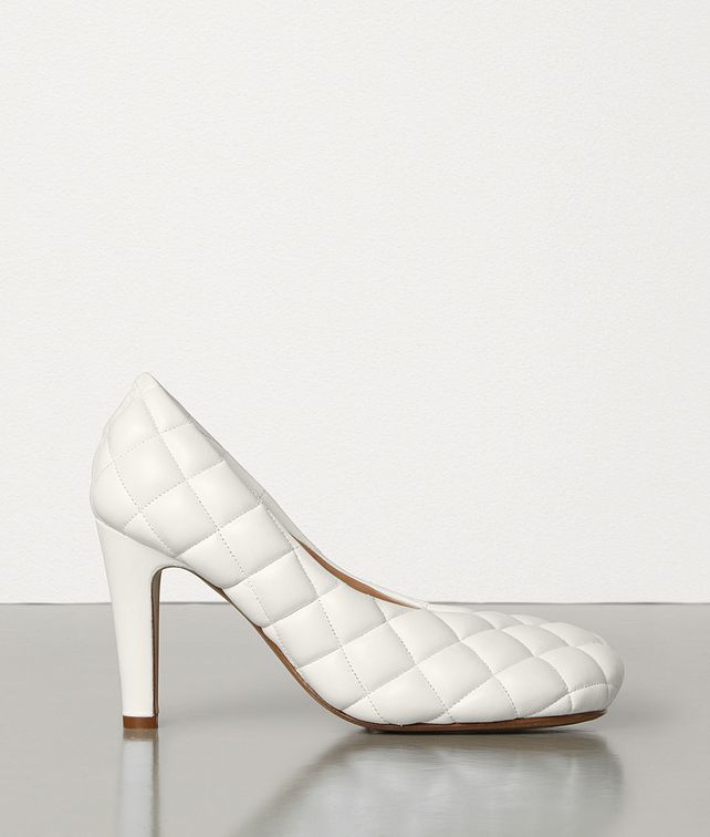 BOTTEGA VENETA PADDED BLOC PUMPS IN MATELASSÈ NAPPA DREAM Pump Woman fp