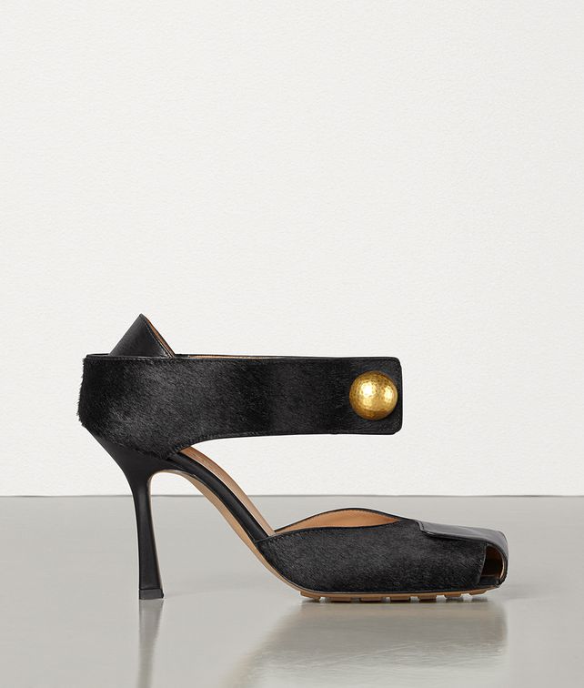 BOTTEGA VENETA PUMPS IN SHINY CALF AND HAIR CALF Pump Woman fp