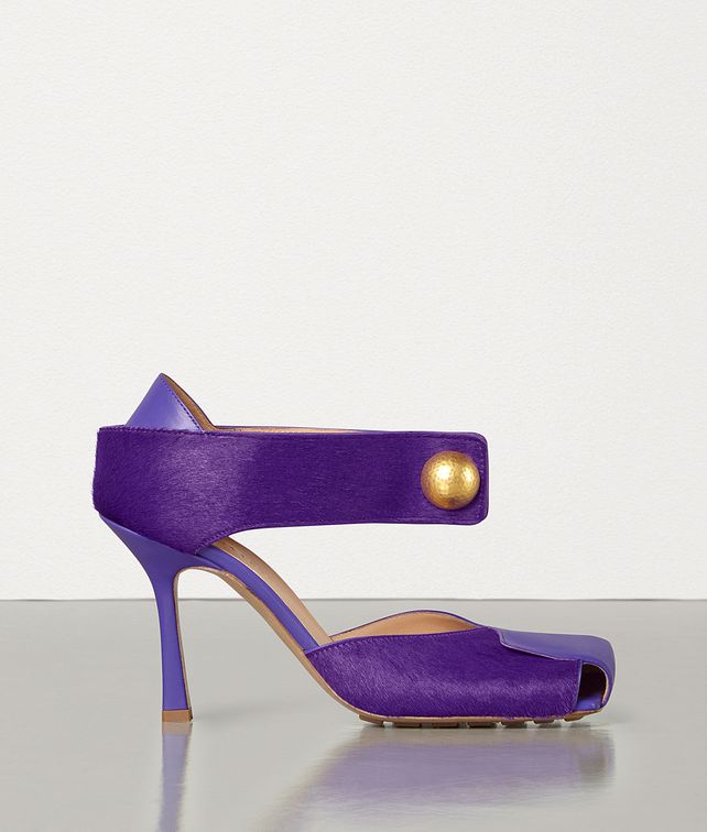 BOTTEGA VENETA PUMPS IN SHINY CALF AND HAIR CALF Pump Woman fp