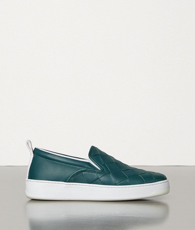 BOTTEGA VENETA TRAINERS IN MAXI INTRECCIO CALF LEATHER Trainers Man fp