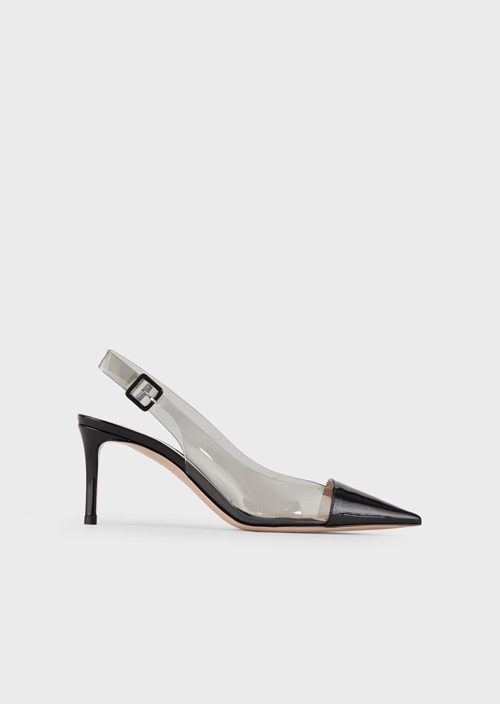 Vinyl Slingback Shoes View All Shoes Woman Zara Japan