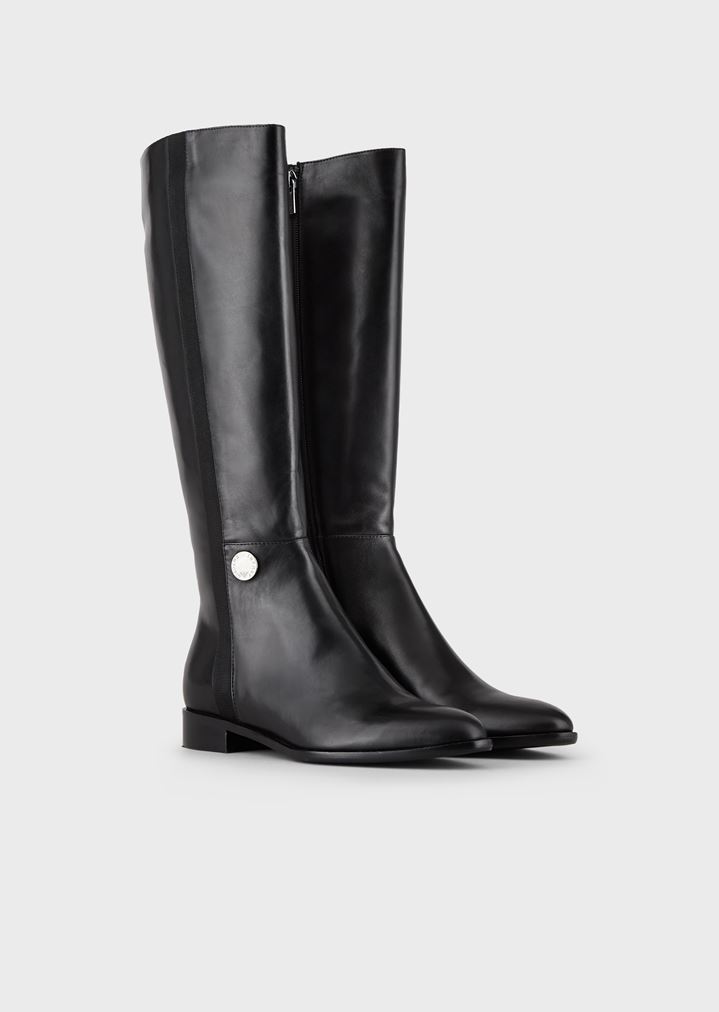 armani rain boots