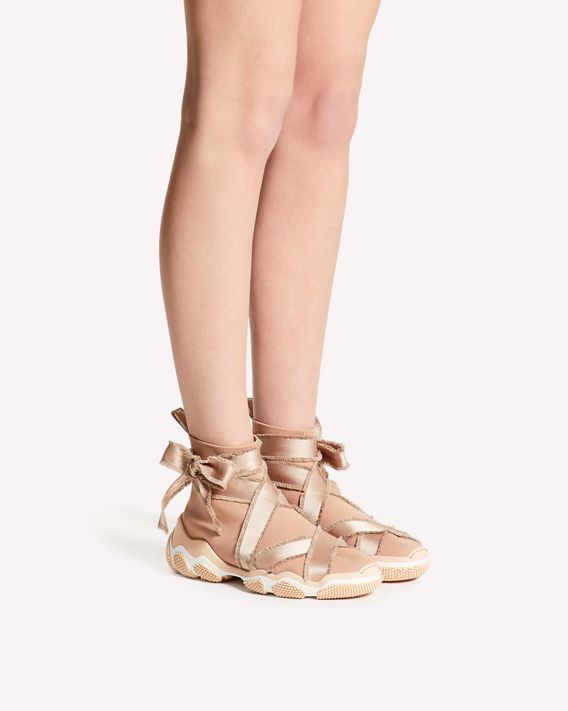 red valentino ballet sneakers