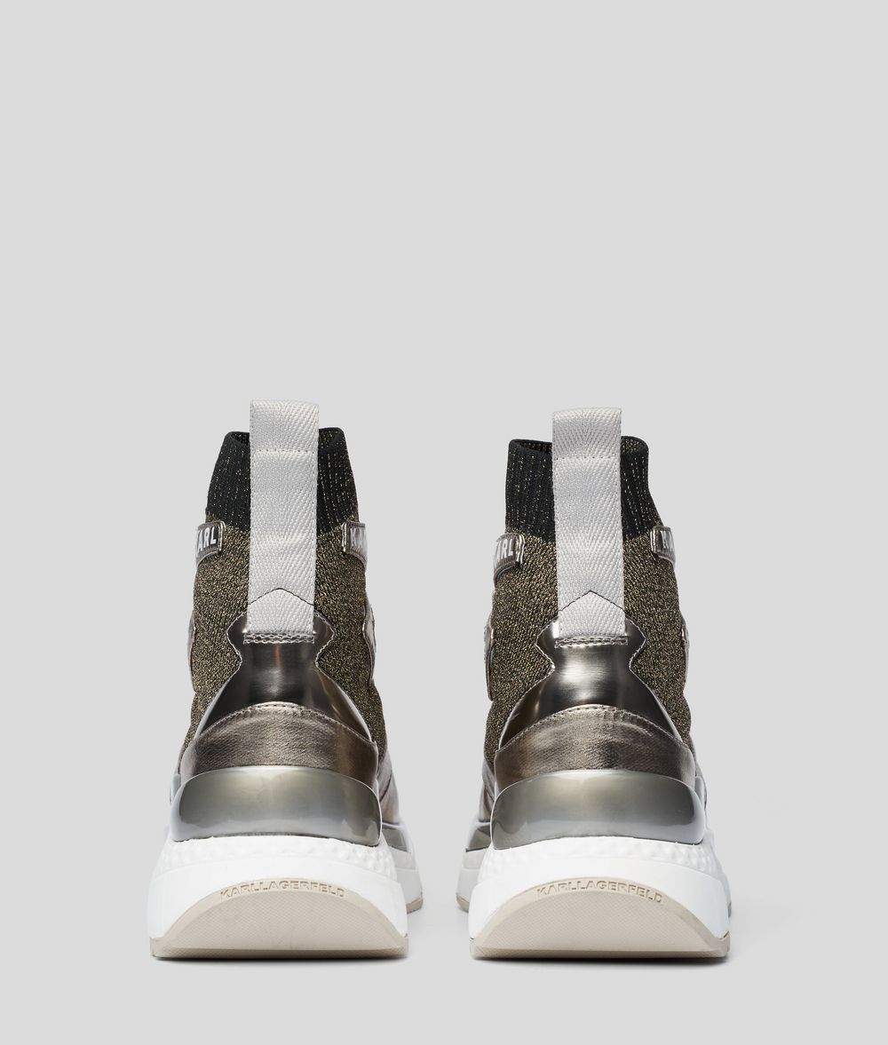 KARL LAGERFELD Aventur Siege Boot Sneakers Woman d