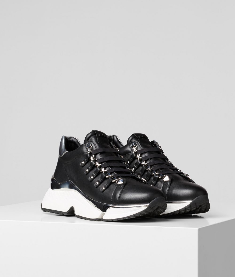 KARL LAGERFELD Aventur Chain Runner Sneakers Woman f