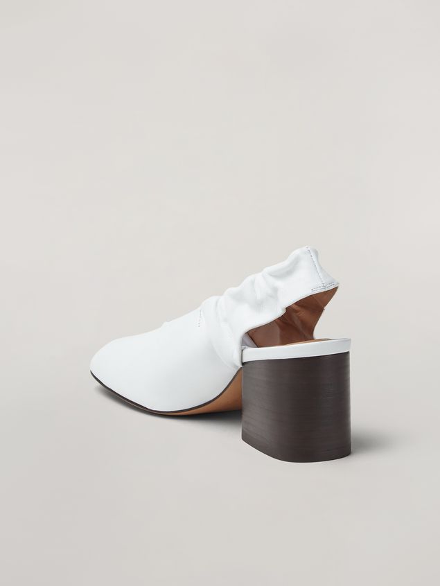 Sling Back Shoe Marni Stretch pump in soft nappa leather Woman
