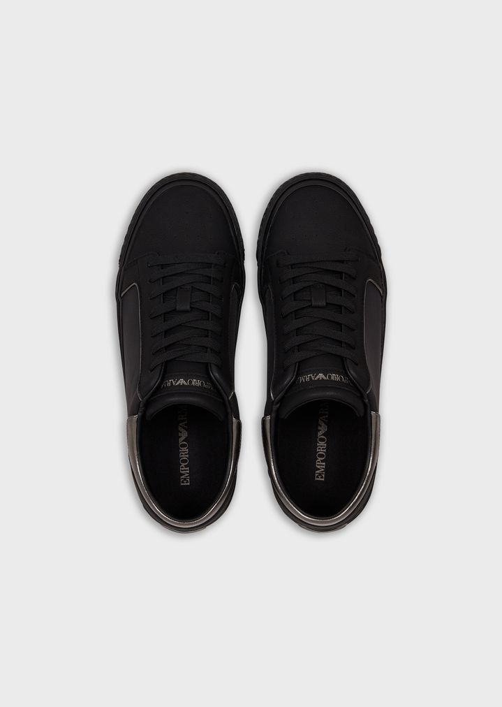 Sneakers with eagle-shaped patch Sneakers with eagle-shaped patch