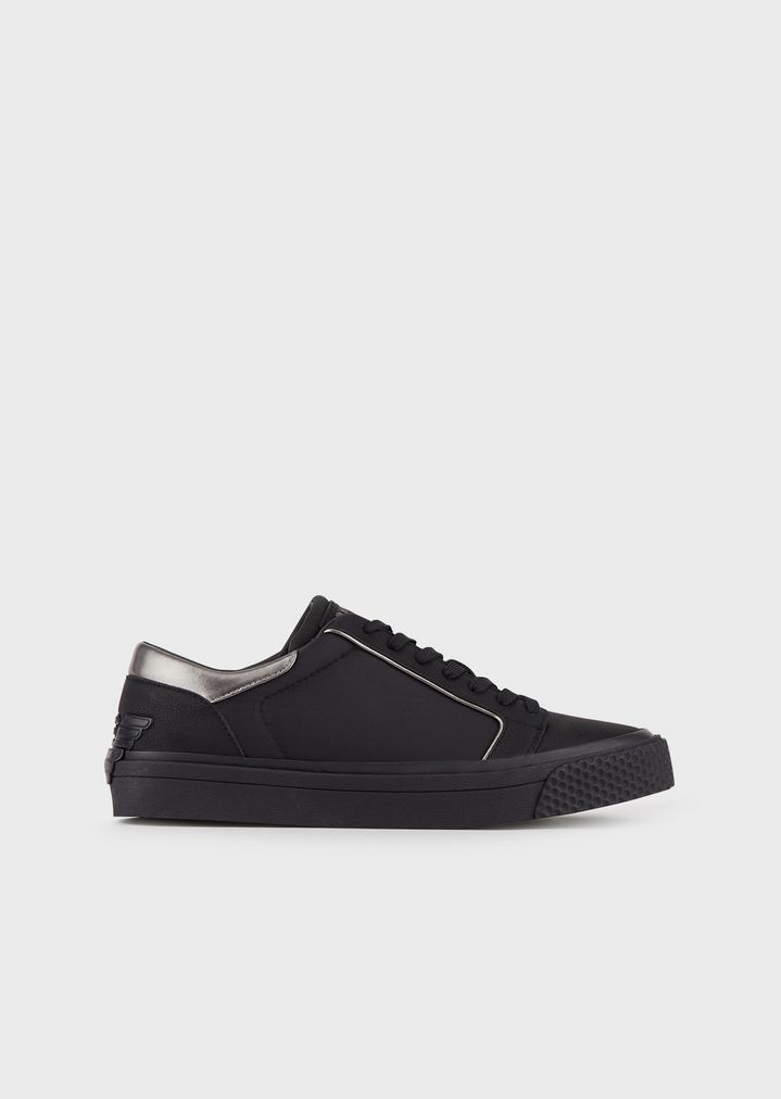 Sneakers with eagle-shaped patch Sneakers with eagle-shaped patch