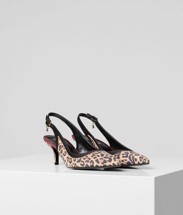 KARL LAGERFELD MANOIR SLING BACK KITTEN HEELS KARL LAGERFELD MANOIR SLING BACK KITTEN HEELS