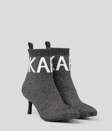 KARL LAGERFELD PANDORA KNIT CUFF BOOT KARL LAGERFELD PANDORA KNIT CUFF BOOT