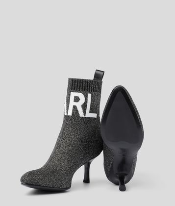 KARL LAGERFELD PANDORA KNIT CUFF BOOT KARL LAGERFELD PANDORA KNIT CUFF BOOT
