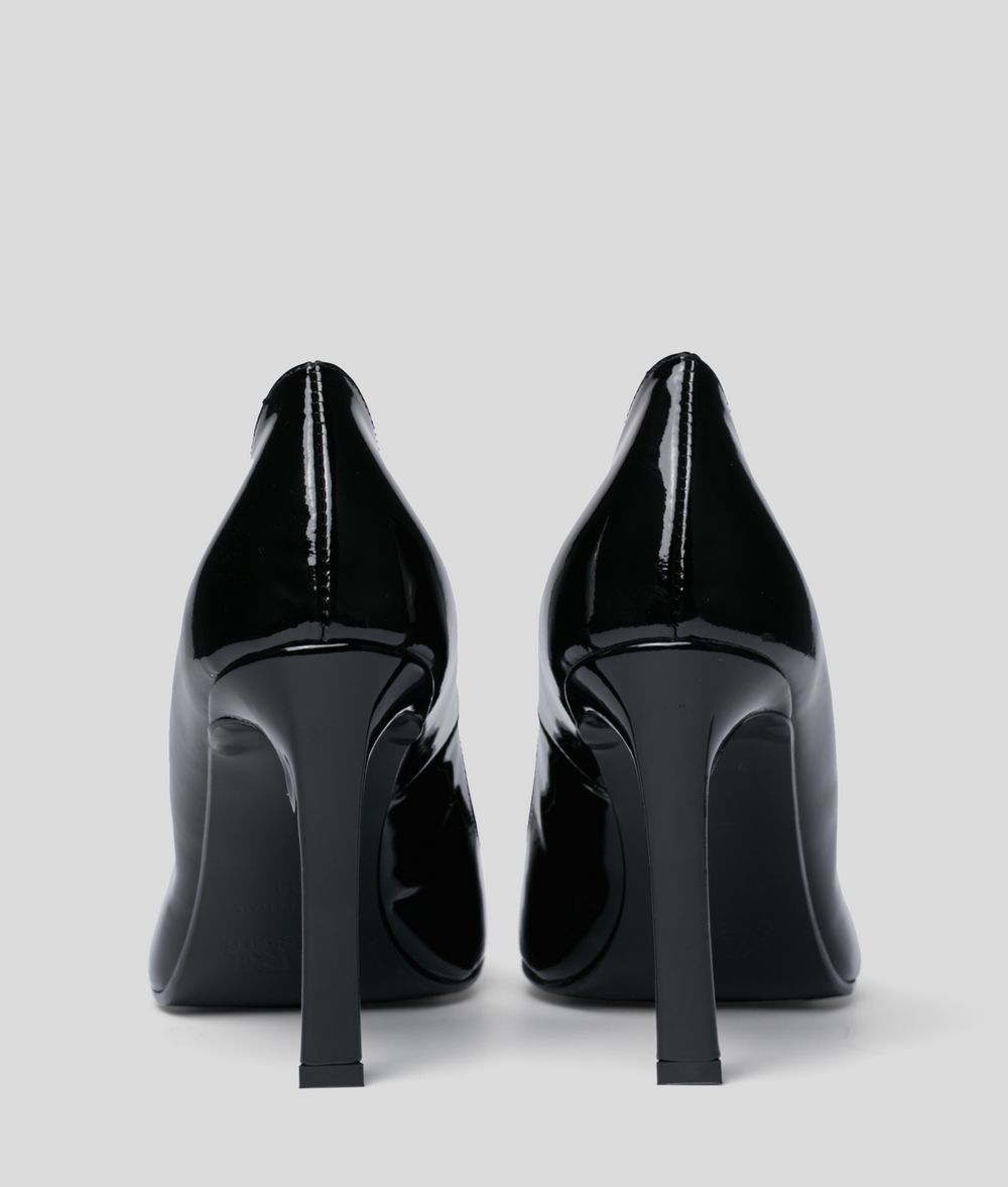 KARL LAGERFELD Veneto Court Strap Heel Pumps Woman d