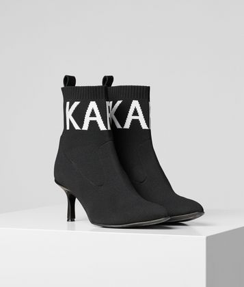 KARL LAGERFELD PANDORA KNIT CUFF BOOT KARL LAGERFELD PANDORA KNIT CUFF BOOT