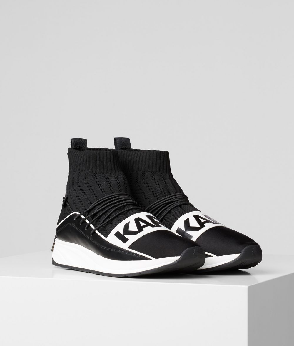 KARL LAGERFELD VEKTOR KARL BAND HI KNIT SNEAKER Sneakers Man f