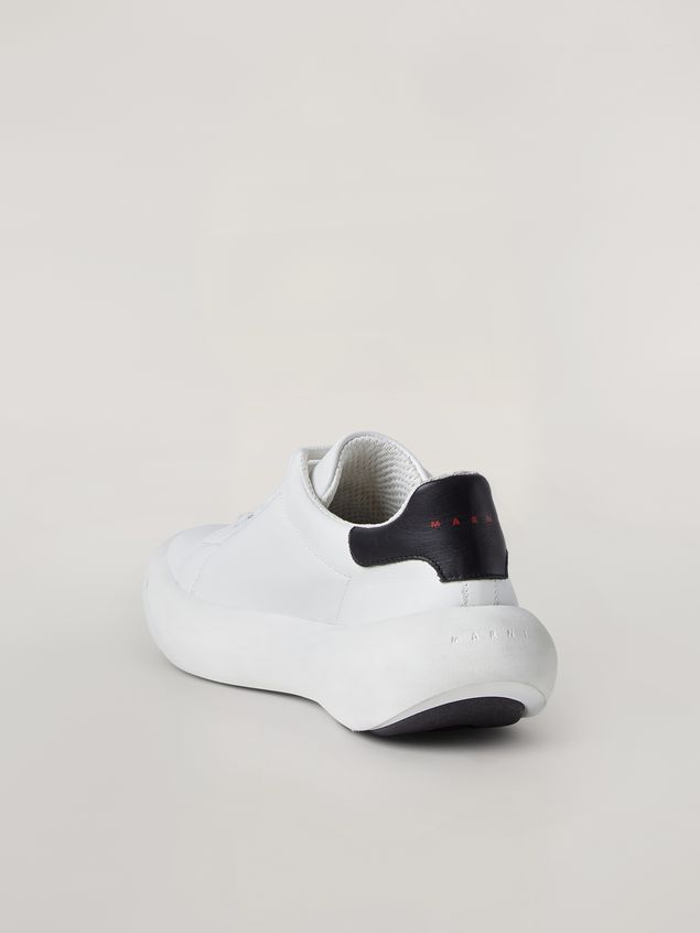 Sneakers Marni Leather BANANA sneakers with contrast insert Man