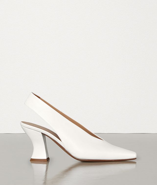 BOTTEGA VENETA ALMOND SLINGBACKS IN NAPPA DREAM Pump Woman fp
