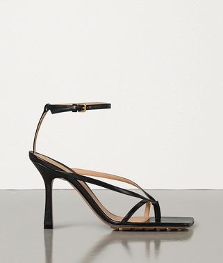 STRETCH SANDALS IN KID LEATHER