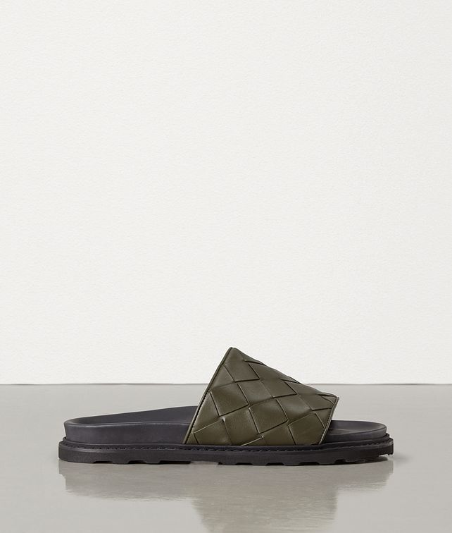 BOTTEGA VENETA SANDALS IN INTRECCIATO CALFSKIN Sandals Man fp