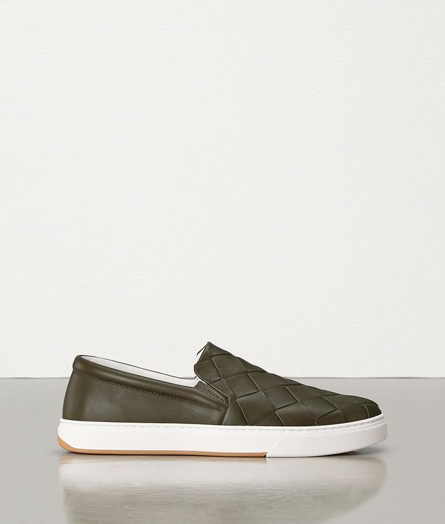 BOTTEGA VENETA SNEAKERS IN INTRECCIATO CALF Sneakers Man fp