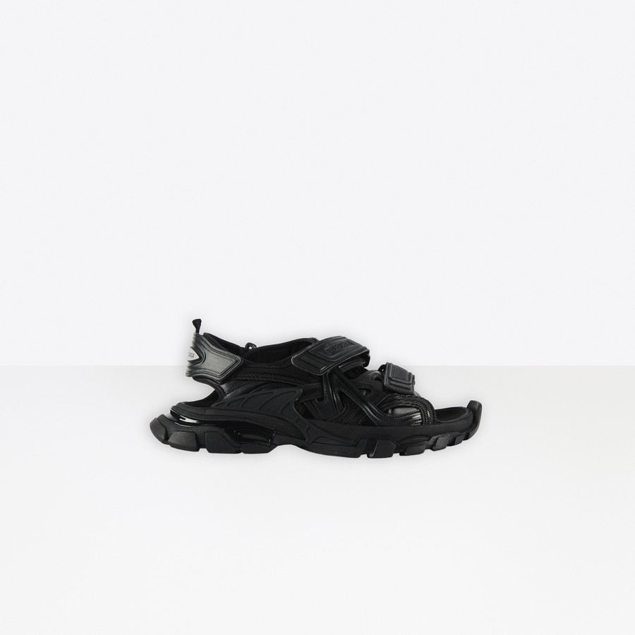 Track Sandal Black for Men | Balenciaga