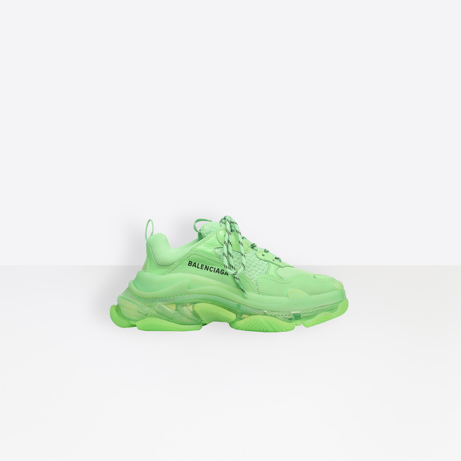 womens neon green sneakers