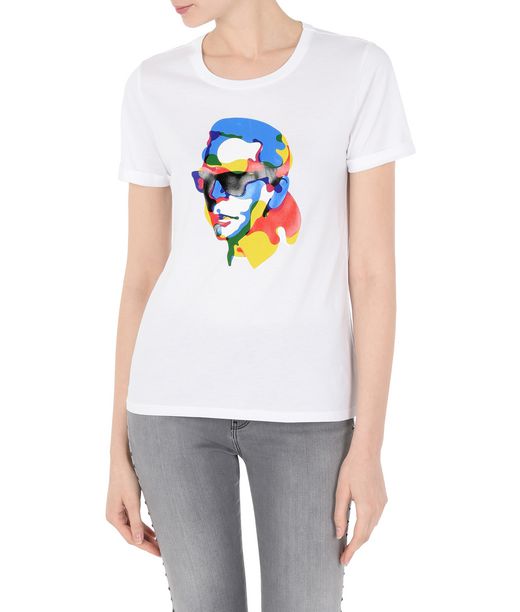 KARL LAGERFELD Karl Head Logo Tee 12_f