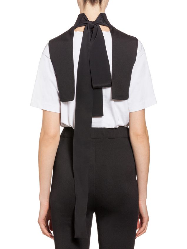 Top Marni Collar in techno jersey Woman