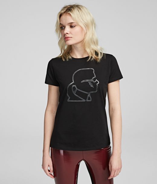 KARL LAGERFELD Ikonik Karl Lightning Bolt Tee 12_f