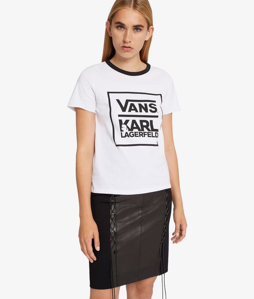 KARL LAGERFELD Vans x KARL LAGERFELD Ringer Tee 12_f