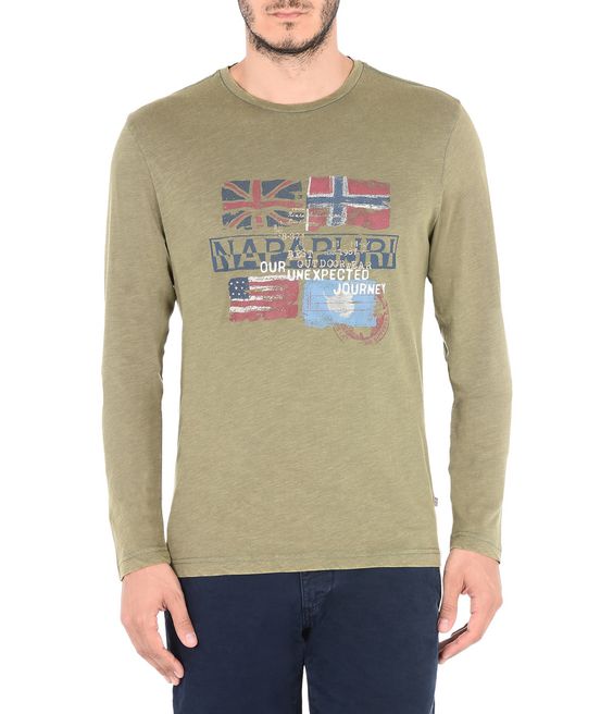 NAPAPIJRI SAJAMA Long sleeve T-shirt Man f