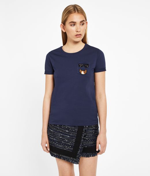 KARL LAGERFELD Croissant Pocket Tee 12_f