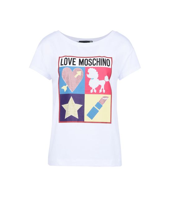 Short sleeve t-shirts Woman LOVE MOSCHINO Short sleeve t-shirts Woman LOVE MOSCHINO