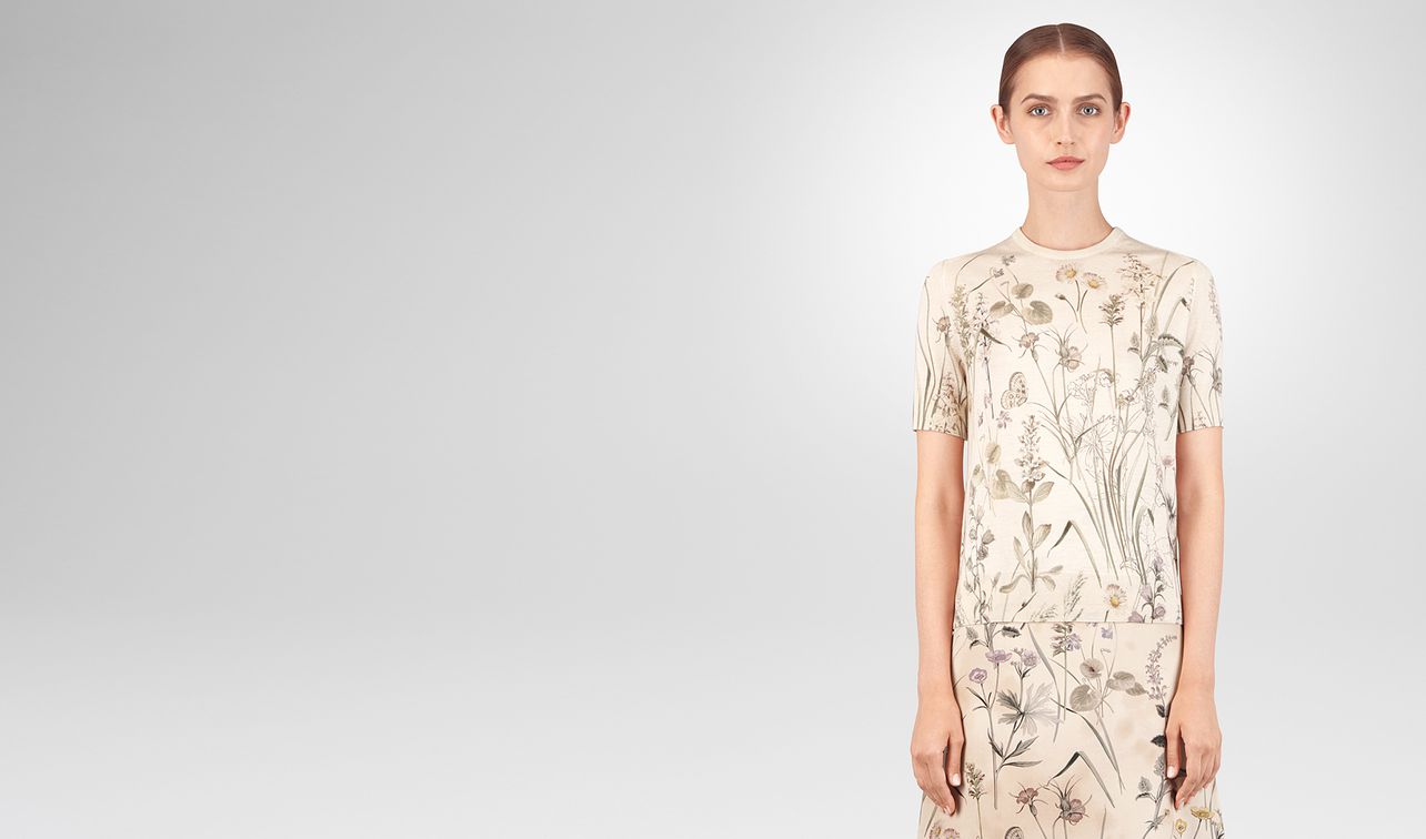 botanical print cashmere sweater landing