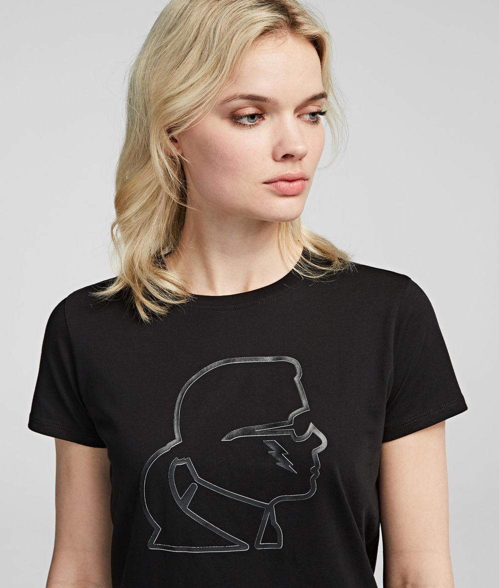 KARL LAGERFELD T-shirt Karl Ikonik avec éclair T-shirt Femme d