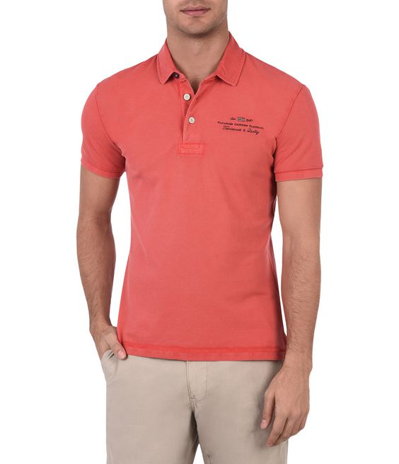 NAPAPIJRI ELBAS STRETCH Short sleeve polo Man f