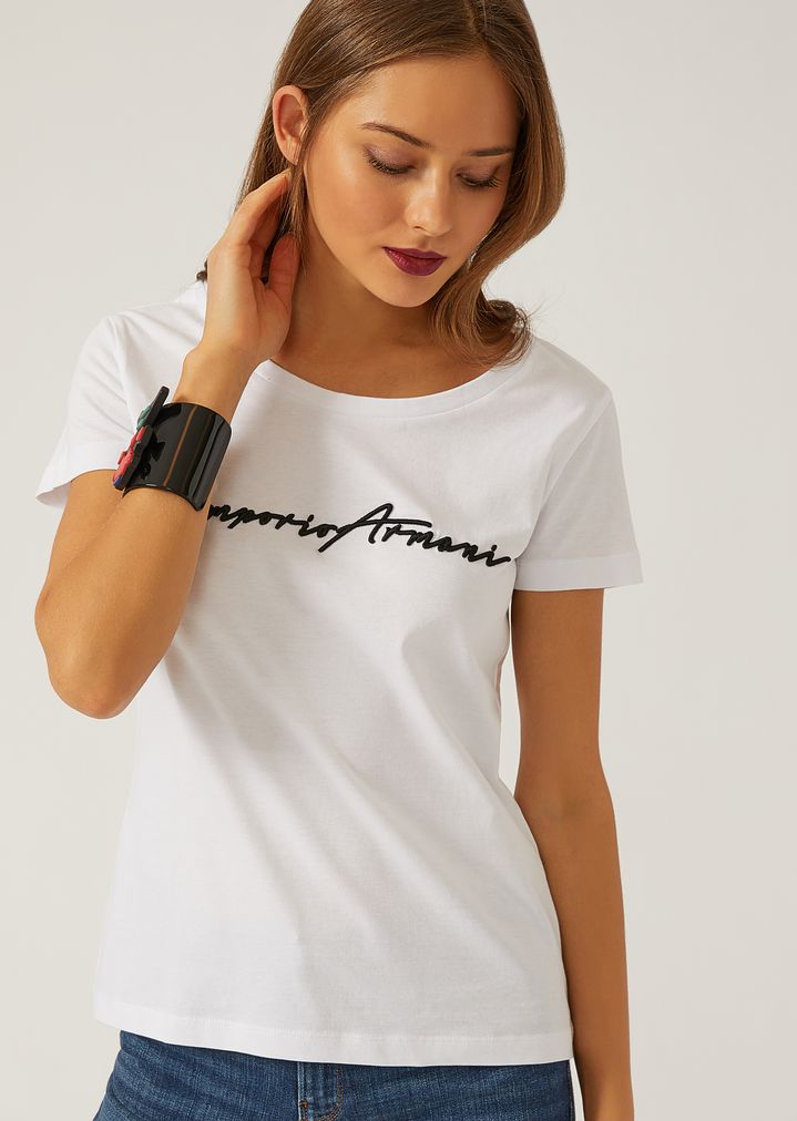 camiseta emporio armani mujer