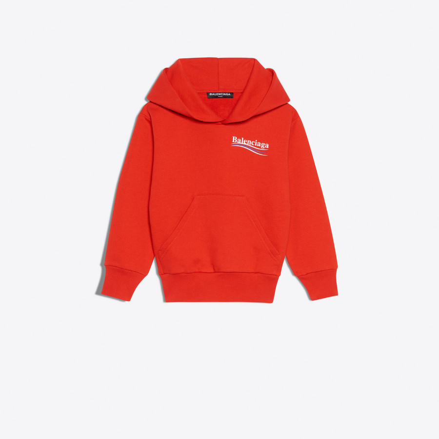Kids Hoodie Sweater'Balenciaga' Red 