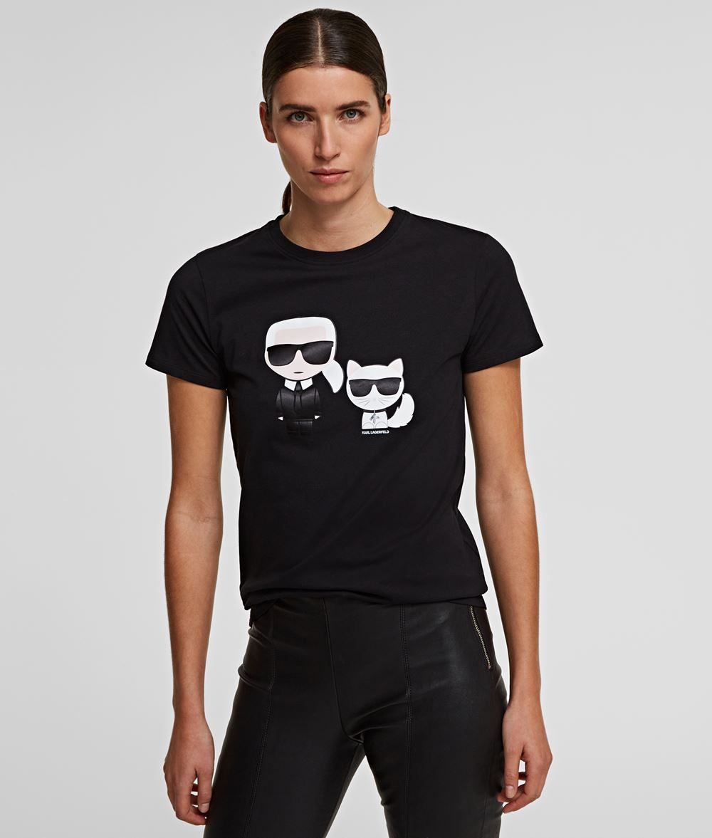 KARL LAGERFELD Karl & Choupette Ikonik T-Shirt
T-Shirt Damen f