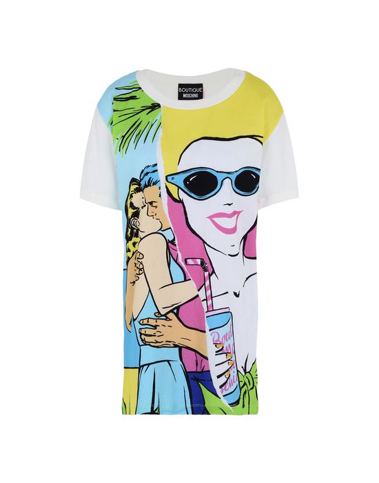 Short sleeve t-shirts Woman BOUTIQUE MOSCHINO Short sleeve t-shirts Woman BOUTIQUE MOSCHINO