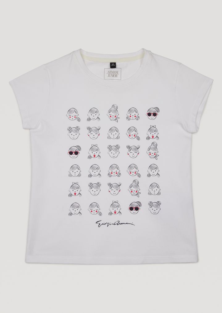 emporio armani junior t shirt