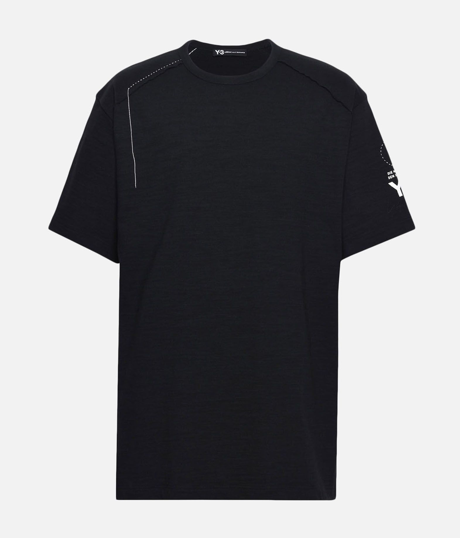 y3 black t shirt