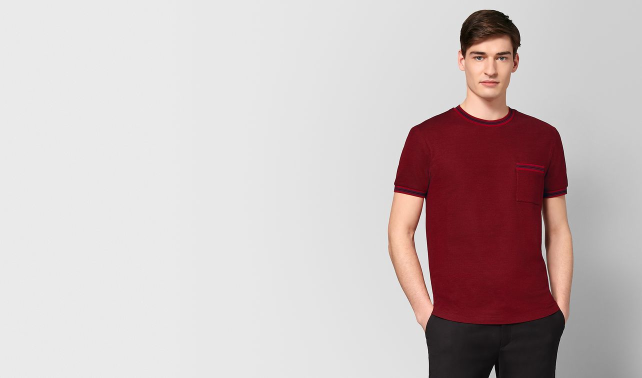 china red cotton t-shirt landing
