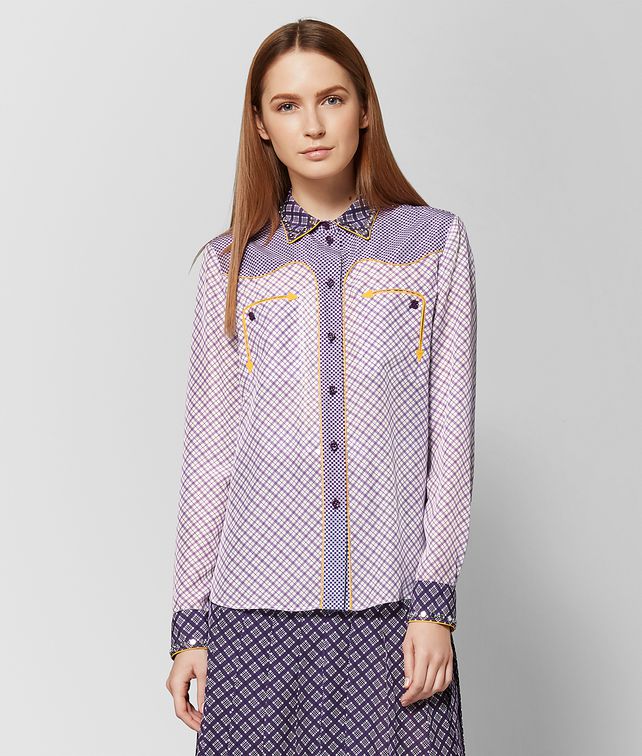BOTTEGA VENETA MONALISA SILK SHIRT Knitwear or Top or Shirt Woman fp