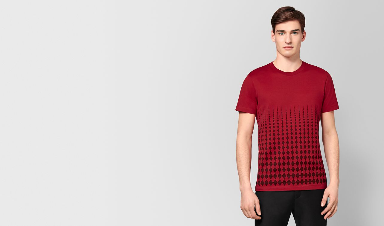 china red cotton t-shirt landing