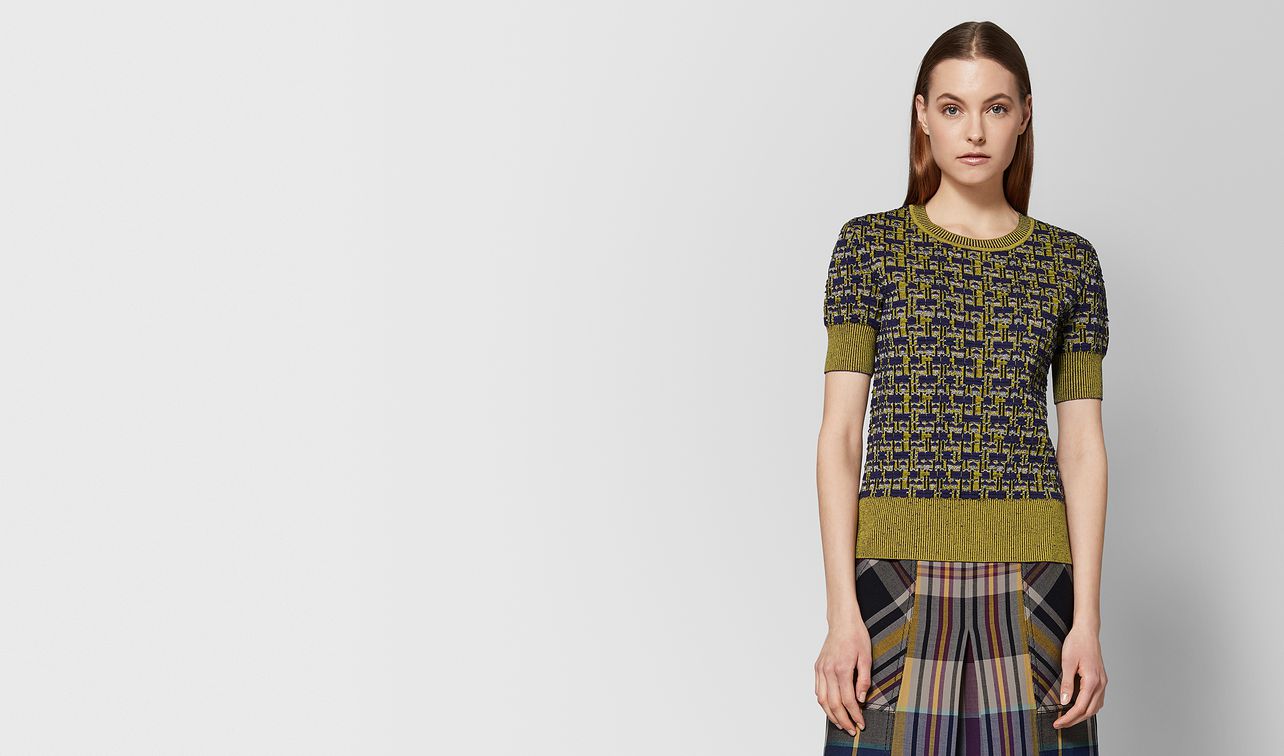 maglia in jacquard multicolor landing
