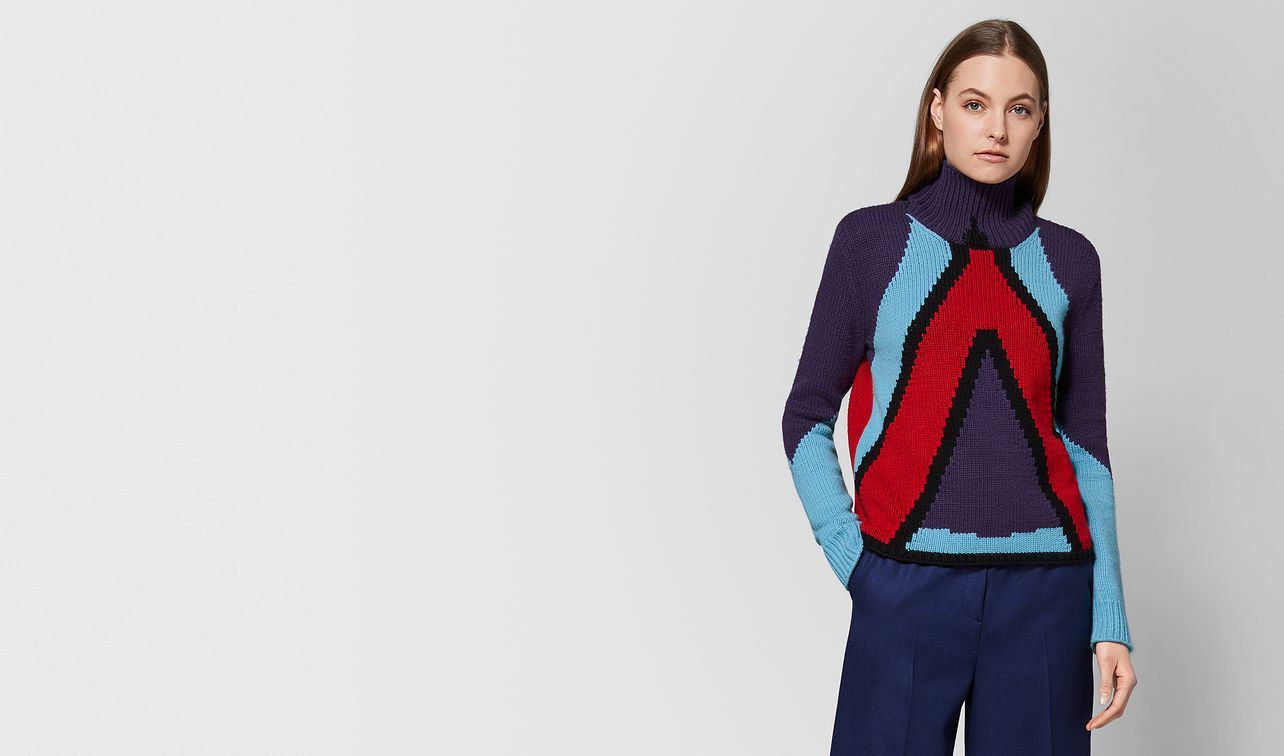 aqua wool sweater landing