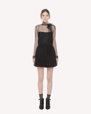 REDValentino Point d'Esprit Tulle top