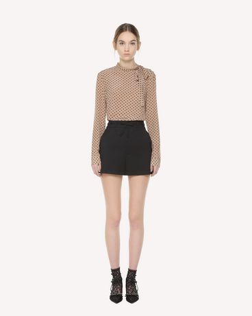 REDValentino Polka dot printed Silk top