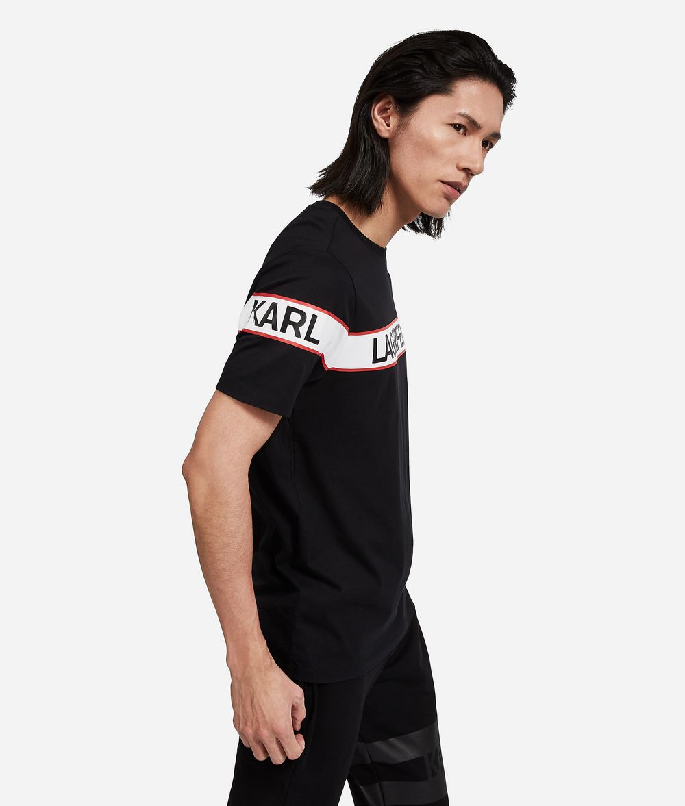 KARL LAGERFELD Logo T-Shirt T-shirt Man d