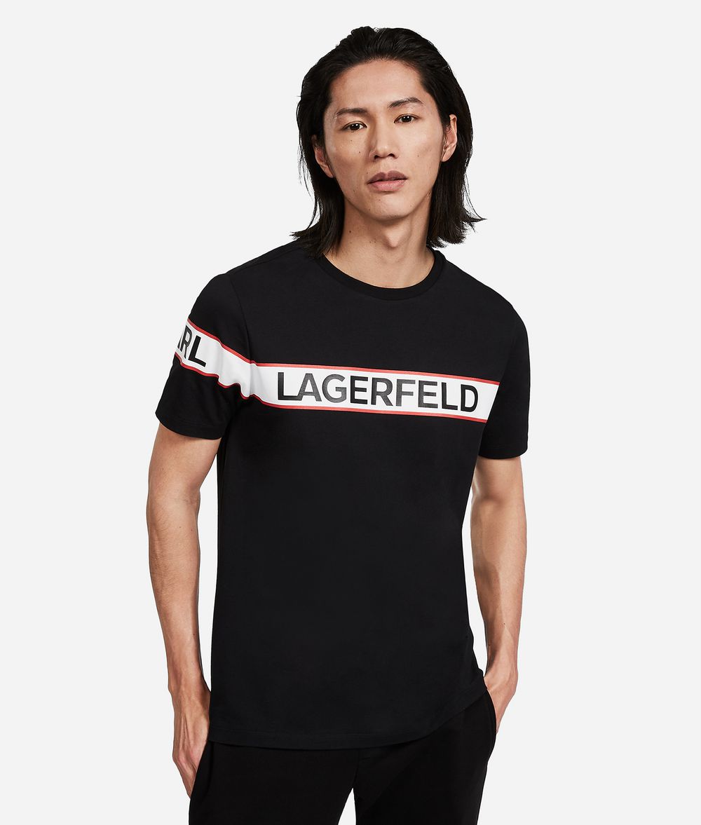 KARL LAGERFELD Logo T-Shirt T-shirt Man f
